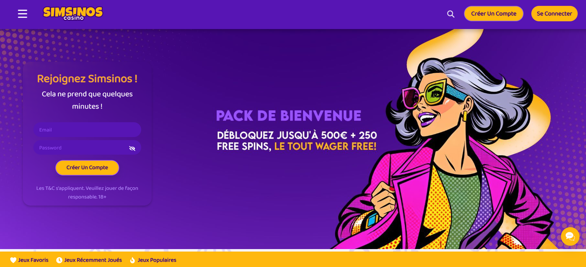 Découvrez Simsinos Casino et son programme de fidélité légendaire nommé la SimsyQuest.